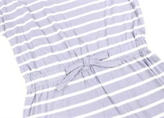 Kids ONLY cosmic sky/cloud dancer stribet kjole